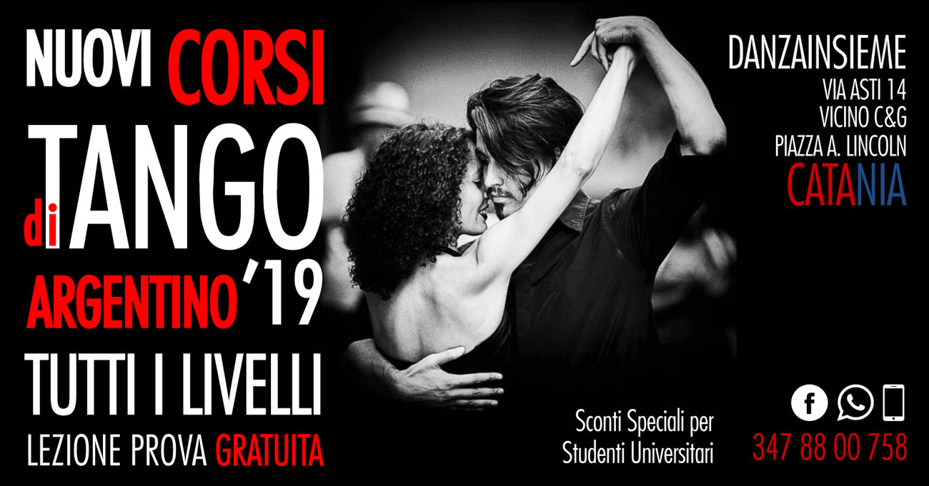 Corsi di Tango Argentino a Catania