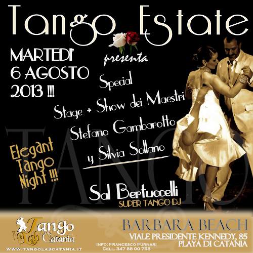 tango estate a catania 6 AGOSTO 2013