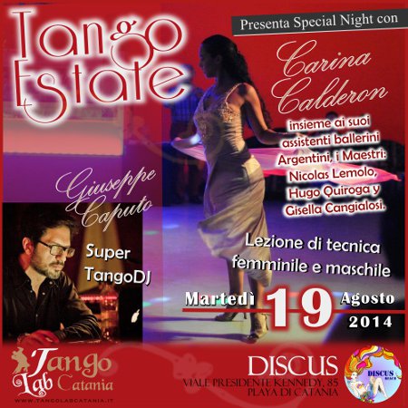 tango a catania, milonga del 19 agosto 2014