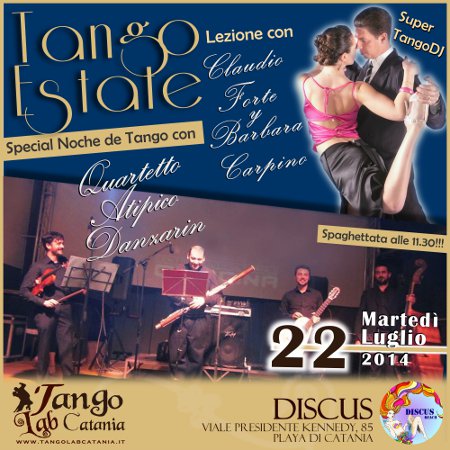 TANGO ESTATE MILONGA DEL 22 luglio 2014