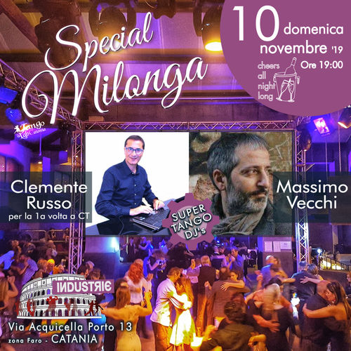 tango a Catania milonga del 10 novembre 2019