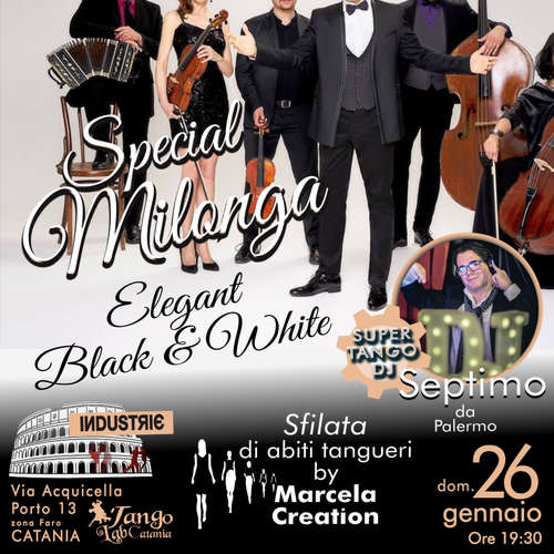 tango a Catania milonga del 26 gennaio 2020