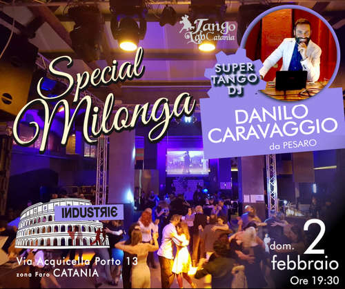tango a Catania milonga del 2 febbraio 2020
