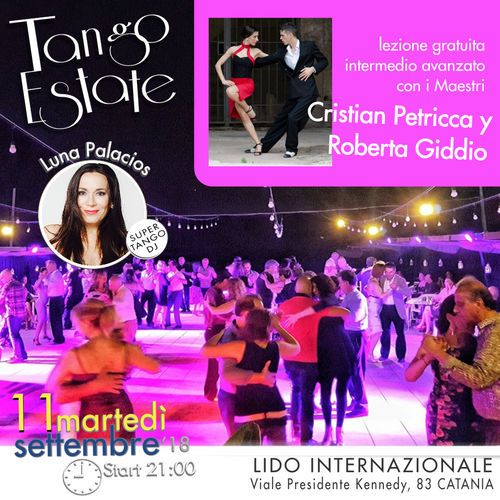 tango a Catania milonga del 11 settembre 2018