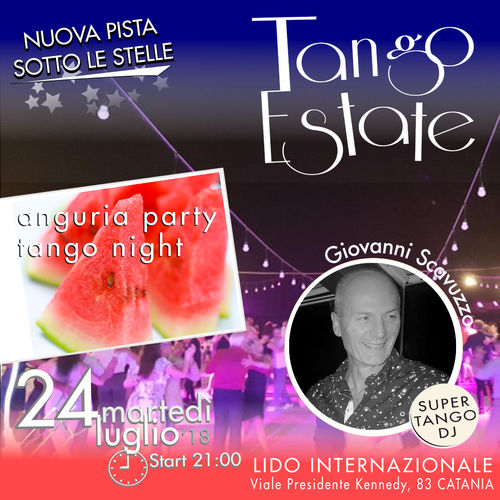 tango a Catania milonga del 24 luglio 2018