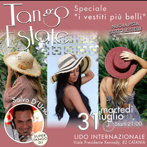 tango a Catania milonga del 31 luglio 2018
