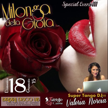 TANGO A CATANIA MILONGA DEL 18 gennaio 2015