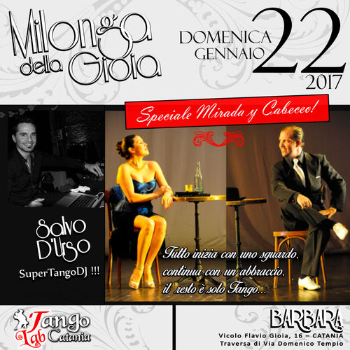 tango a catania milonga del 22 GENNAIO 2017