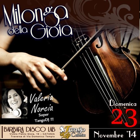 tango a catania milonga del 23 novembre 2014