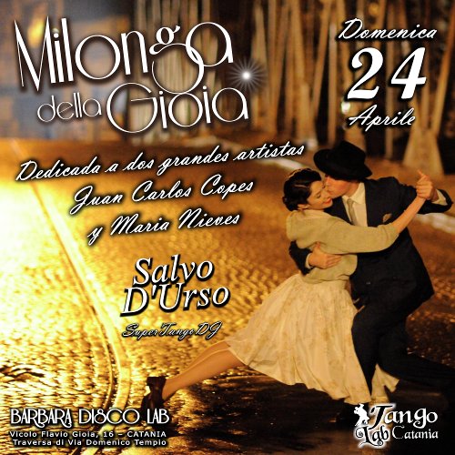 tango a catania milonga del 24 aprile 2016