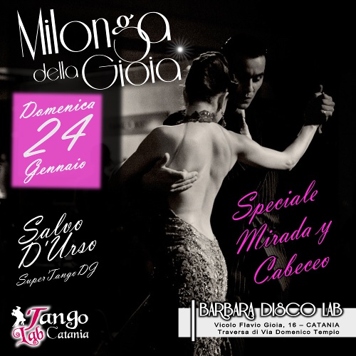 serata di tango a catania 24 gennaio 2016