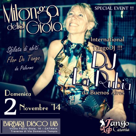 tango a catania milonga del 2 novembre 2014