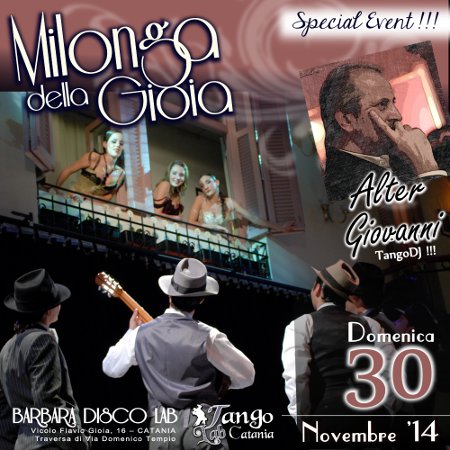 tango a catania milonga del 30 novembre 2014