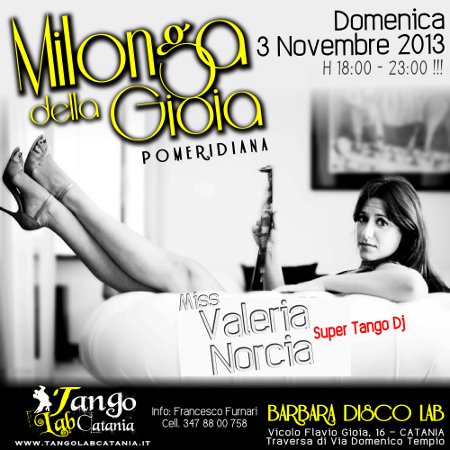 milonga tango a catania 3 novembre 2013