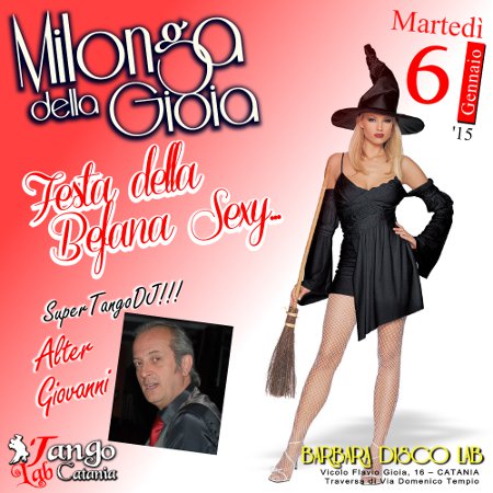 tango a catania milonga del 6 GENNAIO 2015