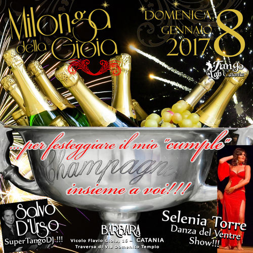 tango a catania milonga del 8 GENNAIO 2017