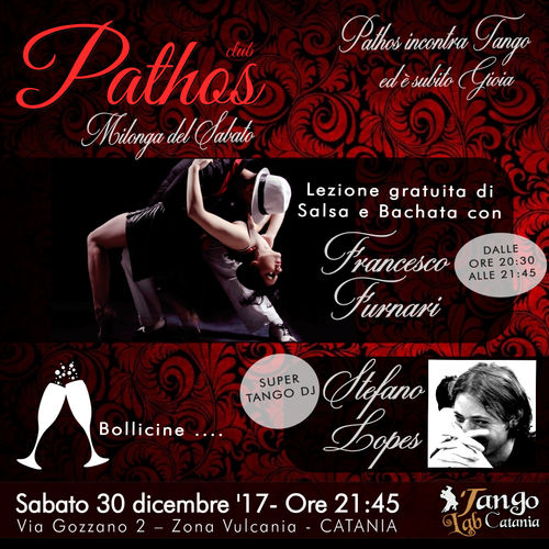 tango a catania milonga del 30 DICEMBRE 2017