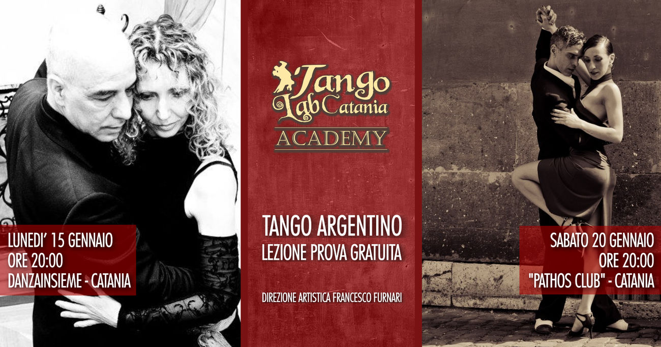lezione gratuita corsi tango argentino catania