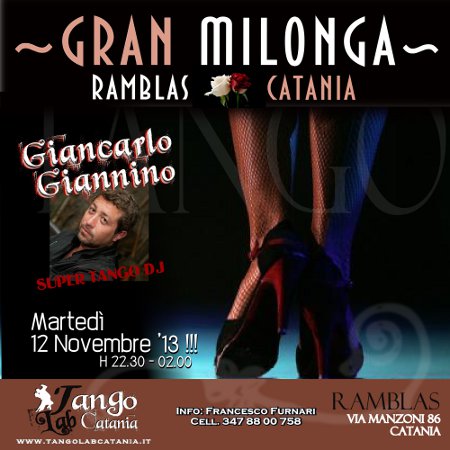 tango a catania milonga del 12 novembre 2013