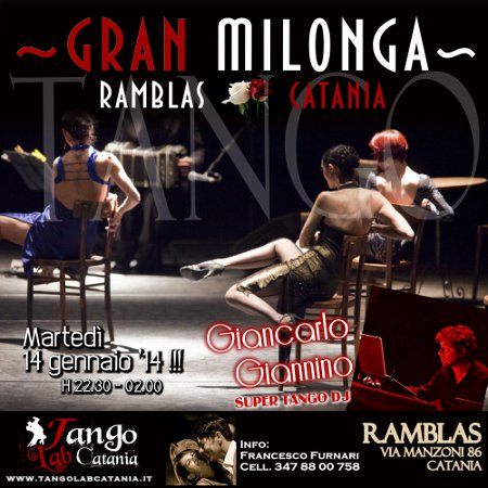 tango a catania milonga del 14 gennaio 2014