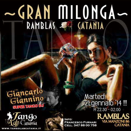 tango catania milonga del 21 gennaio 2014