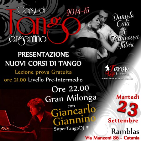 tango a catania milonga del 23 settembre 2014
