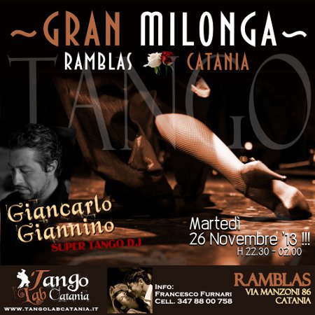 tango a catania milonga del 26 novembre 2013