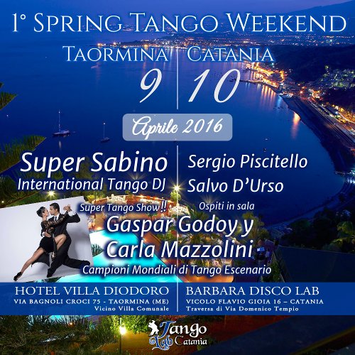 taormina tango weekend